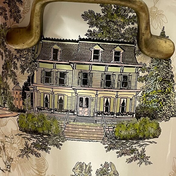 MacKenzie-Childs 30th Anniversary Aurora Collection Enamel Ice Bucket 2013 RARE - Picture 7 of 14